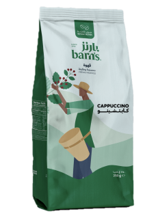 حبوب قهوة كابتشينو