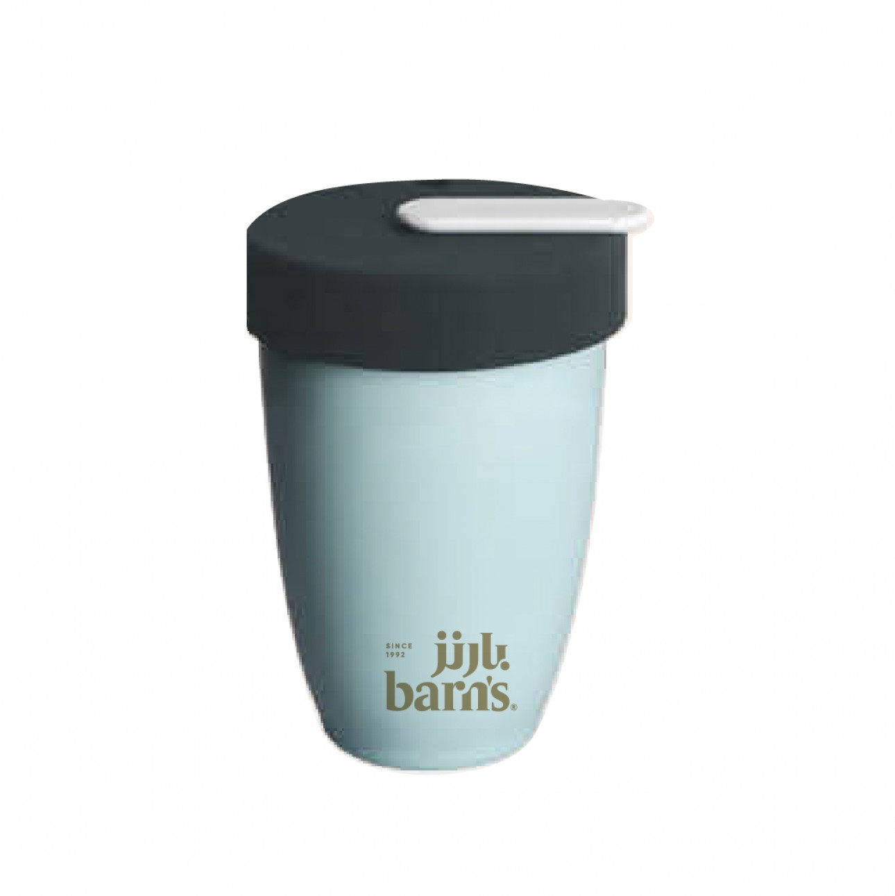كوب بارنز مزدوج الزجاج 250 مل - ازرق سماوي